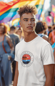 Paradise Surfing (Not in Winnipeg)" 100% Cotton T-Shirt