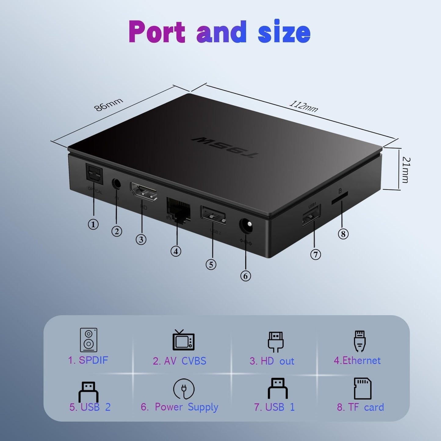 ANDROID TV BOX + 3 Months Subscription